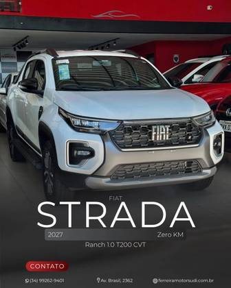 FIAT STRADA 1.0 TURBO 200 FLEX RANCH CD CVT FIAT STRADA 1.0 TURBO 200 FLEX RANCH CD CVT